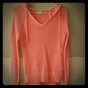 Roxy long sleeve hooded cover up